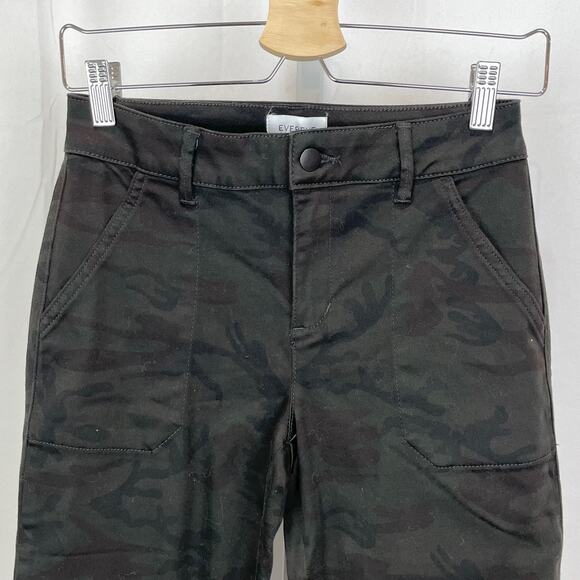 NWT EVEREVE Size 25 Julia Utility Jogger Pants Zip Ankle Camouflage Midnight - Picture 6 of 10